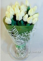 White tulips